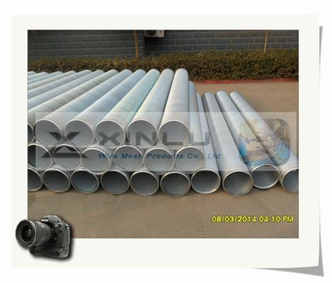 Corrosão de Johnson Water Well Screen Pipe do fio de V anti 8 polegadas 10 polegadas