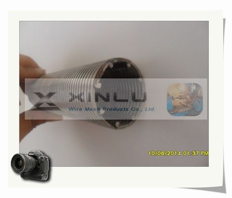 Limpeza fácil de Johnson Vee Wedge Wire Screen Tube FITO SS304 SS316