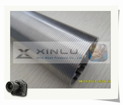 Tubo de filtro rosqueado de secagem da água de Johnson Groundwater SS304 da tubulação do metal