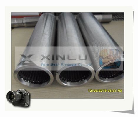 Poço de água do controle da areia - tubulação da tela tubulação da corrosão da espessura de 5 - de 11mm anti