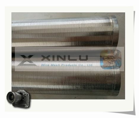 Tubo de filtro rosqueado de secagem da água de Johnson Groundwater SS304 da tubulação do metal