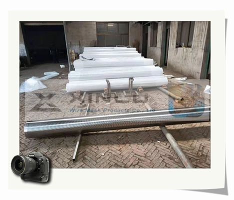 Tubo de filtro rosqueado de secagem da água de Johnson Groundwater SS304 da tubulação do metal