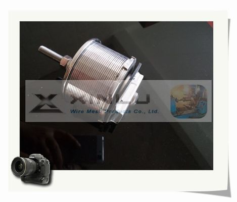 O fio duplo Johnson Screen Nozzle SS316L DN 82mm da cunha do fluxo personalizou