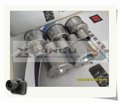 O filtro de água de aço inoxidável provê de bocal M24 envolvido rosqueou 1 Ton Flow Rate