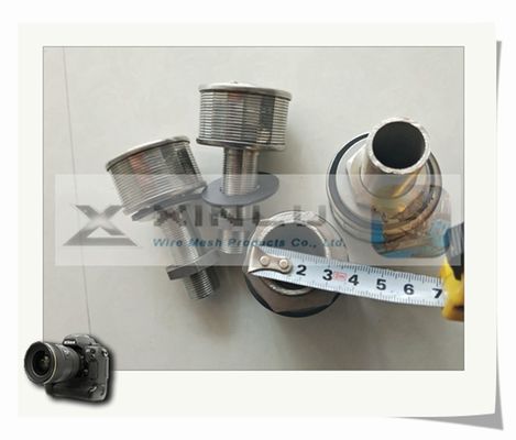 O filtro de água de aço inoxidável provê de bocal M24 envolvido rosqueou 1 Ton Flow Rate