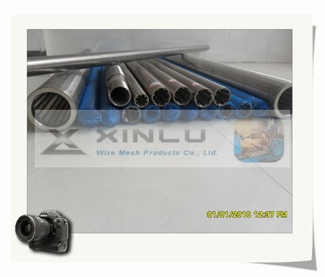 a tela de fio do entalhe V de 0.05mm não conduz nenhum comprimento de obstrução do filtro de tela 6000mm da cunha
