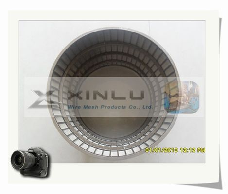 a tela de fio do entalhe V de 0.05mm não conduz nenhum comprimento de obstrução do filtro de tela 6000mm da cunha