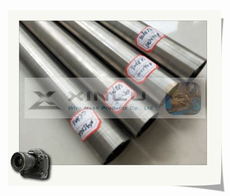 Tubo do envoltório do fio de Mesh Pipe No Sharps LCG AISI 304 do fio do triângulo