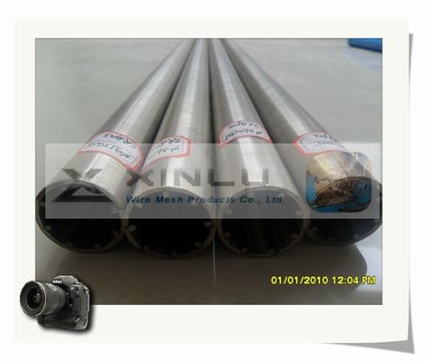 Tubo do envoltório do fio de Mesh Pipe No Sharps LCG AISI 304 do fio do triângulo