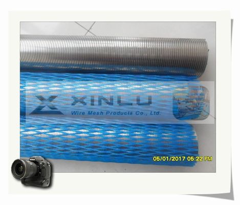 Tubo de aço entalhado contínuo da anti oxidação de Johnson Wedge Wire Screen Pipe