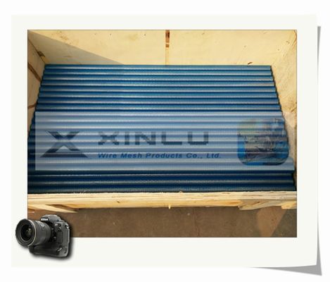 Comprimento de aço inoxidável da tubulação de águas residuais 6m da tubulação 100mm OD da tela de fio da cunha