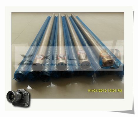 Tubo do envoltório do fio de Mesh Pipe No Sharps LCG AISI 304 do fio do triângulo