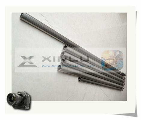 Tubo do envoltório do fio de Mesh Pipe No Sharps LCG AISI 304 do fio do triângulo