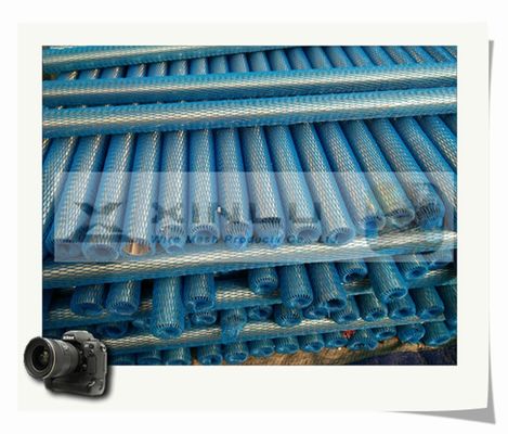 Tubo de aço entalhado contínuo da anti oxidação de Johnson Wedge Wire Screen Pipe