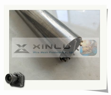 Tubulação SS201 da tela de fio da cunha do poço de água diâmetro de 80mm - de 500mm