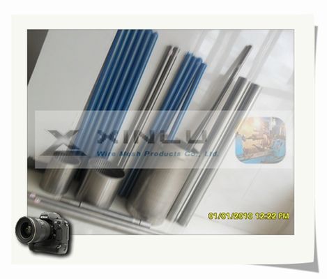 Poço de água do filtro - o fio da tubulação da tela envolveu a tubulação do filtro da forma de SS304L V