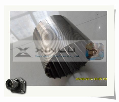Comprimento de aço inoxidável da tubulação de águas residuais 6m da tubulação 100mm OD da tela de fio da cunha