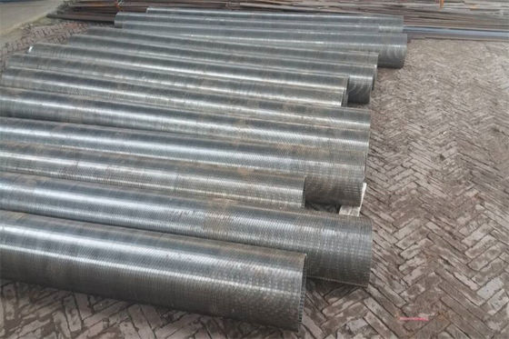 3&quot; 4&quot; tubulação de broca não magnética do poço de água da tubulação SS304L SS316L da tela de fio da cunha