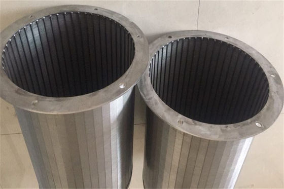 A tela de fio líquida da cunha conduz o elemento de filtro 304 316 de aço inoxidável