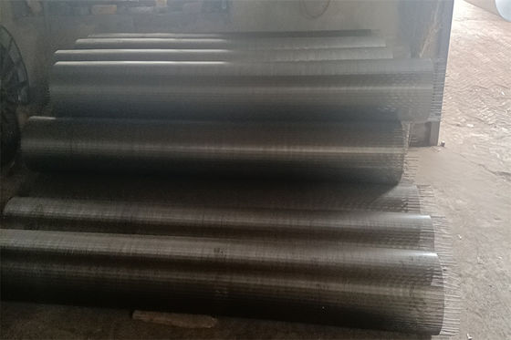 V deu forma a 219mm a tubulação da tela que de fio da cunha soldou toda a tubulação 304 redonda de aço inoxidável