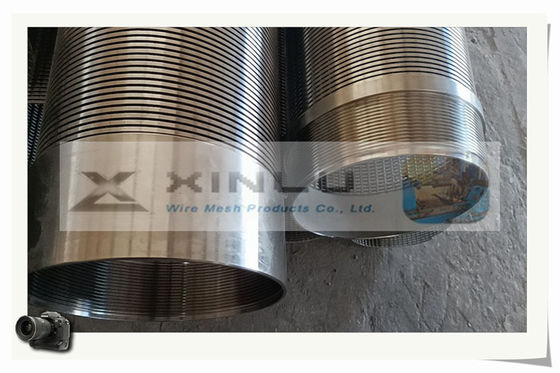 DN tubo de Johnson Non Clogging Oil Filter da tubulação da tela de fio de 29 - de 600mm V