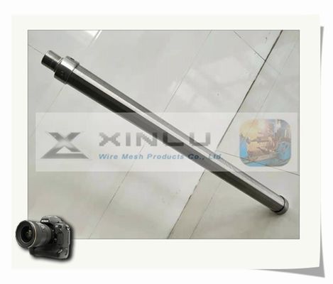 a tubulação SS 316L da tela de fio do diâmetro V de 60mm firma o tubo da tela de fio