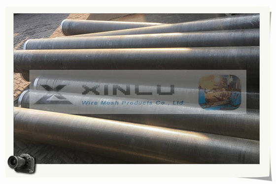 Tubulação 273mm da tela de fio dos SS 304 V tela de fio de aço inoxidável da cunha 304 205