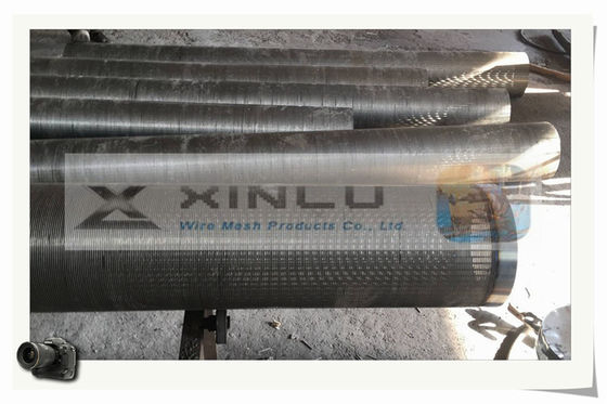 Tubulação 273mm da tela de fio dos SS 304 V tela de fio de aço inoxidável da cunha 304 205