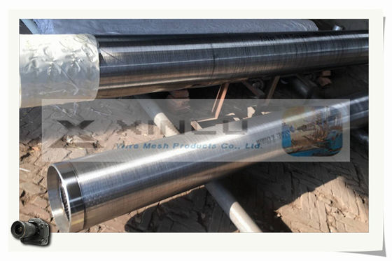 Tubulação 273mm da tela de fio dos SS 304 V tela de fio de aço inoxidável da cunha 304 205