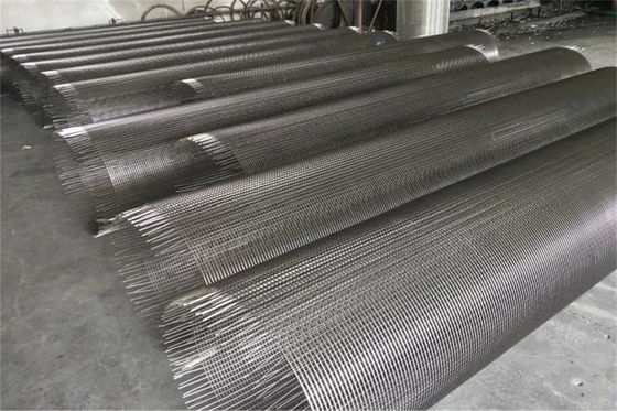 tubo da tela de filtro 16-3/4 da água de 426mm” Johnson Type Wire Warp Screen