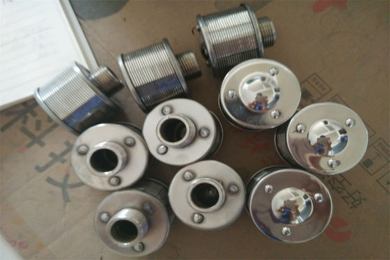 SS316L Johnson Water Filter Nozzles 2&quot; bocal do filtro do comprimento do DN 2-1/8”
