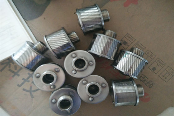 SS316L Johnson Water Filter Nozzles 2&quot; bocal do filtro do comprimento do DN 2-1/8”