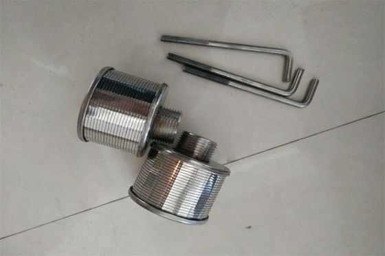 SS316L Johnson Water Filter Nozzles 2&quot; bocal do filtro do comprimento do DN 2-1/8”