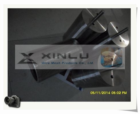 3,3 x do entalhe de aço inoxidável do fio 0.7mm da cunha de 6.5mm o filtro cilíndrico personalizou