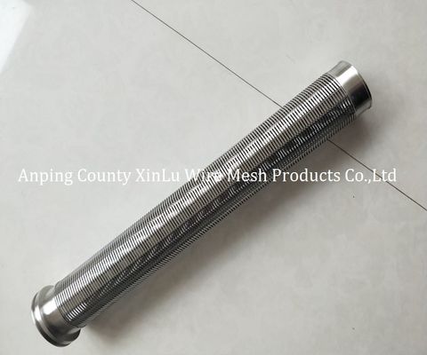 Diâmetro industrial da espessura 50mm de Mesh Stainless Steel Screen Tube 5mm do filtro
