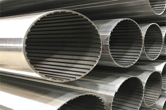 comprimento bom de aço inoxidável da polegada 10ft de Mesh Slotted 10 do filtro da tubulação 316L 321