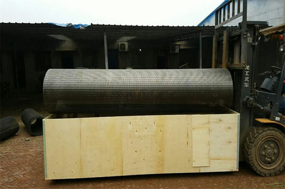 Tubo angular da tela de fio da cunha do filtro da tubulação de filtro SS304 da construção forte