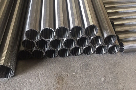 Ecrã de poço de água de aço inoxidável Ecrãs de filtro tipo Johnson com articulação de rosca
