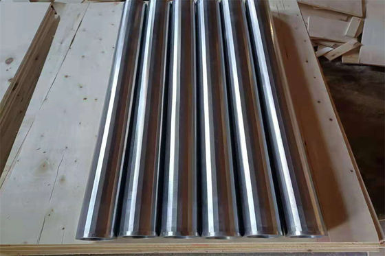 Tubo personalizado anti oxidação da tela de filtro de SUS316 Johnson Wedge Wire Screen DN 60mm