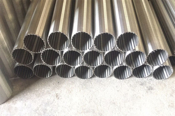 A tela de filtro 316 de aço inoxidável V deu forma a Johnson Wedge Wire Screens Customized