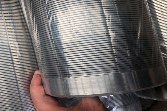 0.1 - tubo de aço inoxidável do fio 304 contínuos da corrosão V da tela do entalhe de 10mm anti
