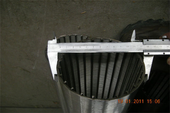 Da tela contínua AISI 316 do entalhe do OD 126mm tubo de aço inoxidável