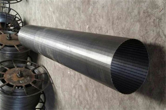 comprimento contínuo AISI 316 Johnson Well Screen da tela 4m do entalhe de 0.1mm