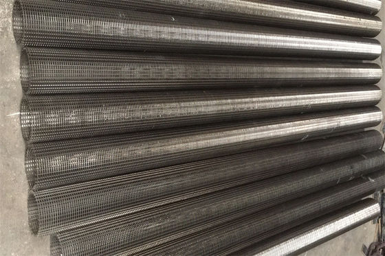 Tubulação envolvida da tela de Wells do elemento de filtro do entalhe 2.0mm fio geotérmica