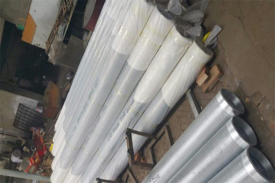 Poço de tubo do equipamento da agricultura - controle sem fôlego espiral da areia da tubulação da tela AISI 316L