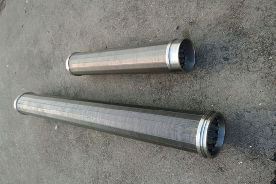 Nenhumas telas magnéticas ERW Johnson Stainless Steel Well Screen do controle da areia