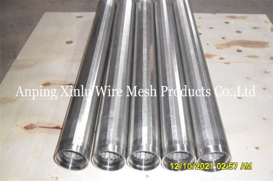 Nenhumas telas magnéticas ERW Johnson Stainless Steel Well Screen do controle da areia