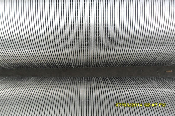 Diâmetro envolvido do filtro 114mm 168mm do fio da cunha da tela AISI 304 do controle da areia bem -