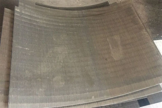 Tela de Juice Processing Static Wedge Wire da tela de filtro da peneira 304L dos SS 304