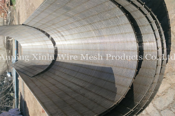Tela de Juice Processing Static Wedge Wire da tela de filtro da peneira 304L dos SS 304